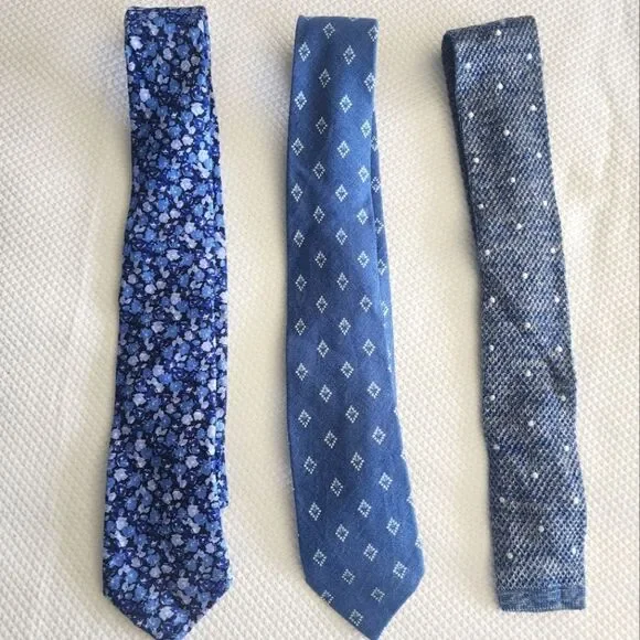 Banana Republic ties bundle of 3 new without tags - Picture 1 of 6